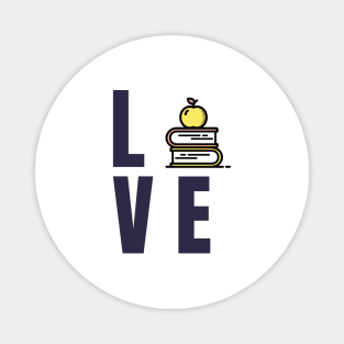 Book Love Magnet